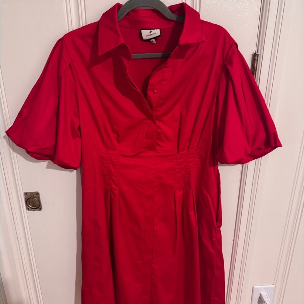 Tuckernuck Red Mini Dress